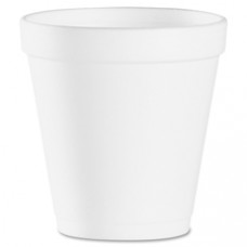 Dart Small Foam Cups - 10 fl oz - 1000 / Carton - White - Foam - Hot Drink, Cold Drink, Coffee, Cappuccino, Tea, Hot Chocolate, Hot Cider, Juice, Soft Drink