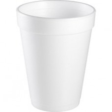 Dart Insulated Foam Cups - 14 fl oz - 1000 / Carton - White - Foam - Cold Drink, Hot Drink, Soft Drink