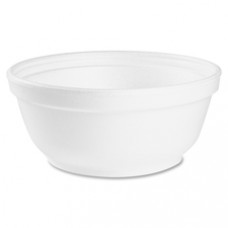 Dart Insulated Foam Bowls - 8 fl oz Bowl - Foam - 1000 Piece(s) / Carton