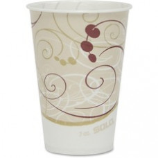 Solo Waxed Paper Cups - 7 fl oz - 2000 / Carton - Beige - Paper - Milk Shake, Smoothie