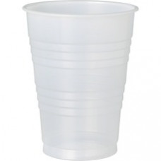 Solo Galaxy Plastic Cold Cups - 12 fl oz - 1000 / Carton - Translucent - Polystyrene - Cold Drink