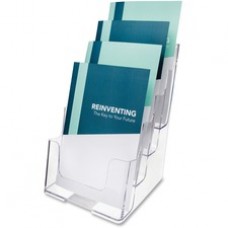 Deflect-o Booklet Holder - 4 Compartment(s) - 4 Tier(s) - 10