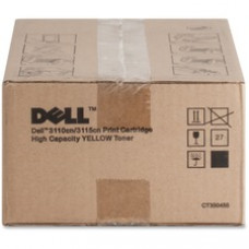Dell Toner Cartridge - Laser - High Yield - 8000 Pages - Yellow - 1 Each
