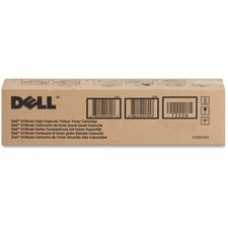 Dell Toner Cartridge - Laser - High Yield - 12000 Pages - Yellow - 1 Each