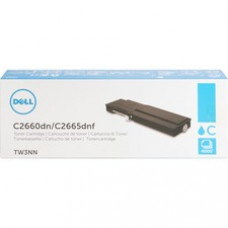 Dell Toner Cartridge - Laser - High Yield - 4000 Pages - Cyan - 1 / Pack