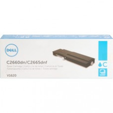 Dell Toner Cartridge - Laser - High Yield - 1200 Pages - Cyan - 1 / Pack