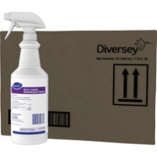 Diversey Envy Liquid Disinfectant Cleaner - Ready-To-Use Liquid - 32 fl oz (1 quart) - Lavender, Ammonia Scent - 1 Each - Clear