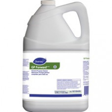 Diversey GP Forward General Purpose Cleaner - Concentrate Liquid - 128 fl oz (4 quart) - Citrus Scent - 4 / Carton - Clear Green