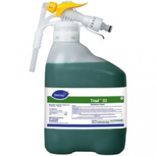 Diversey Triad III Disinfectant Cleaner - Concentrate Liquid - 169 fl oz (5.3 quart) - Minty Scent - 1 Each - Green