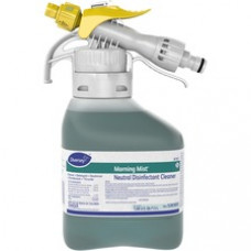 Diversey Quaternary Disinfectant Cleaner - Ready-To-Use Spray - 50.7 fl oz (1.6 quart) - Fresh Scent - 2 / Carton - Blue/Green