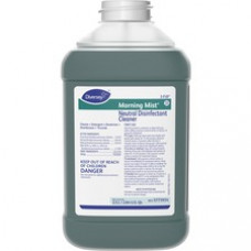 Diversey Morning Neutral Disinfectant Cleaner - 84.5 fl oz (2.6 quart) - Fresh Scent - 1 Each - Blue