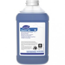 Diversey Glance Non Ammoniated Glass/MultiSurface Cleaner - Ready-To-Use/Concentrate Liquid - 84.5 fl oz (2.6 quart) - Mild Scent - 2 / Carton - Blue
