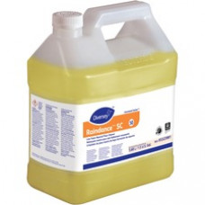 Diversey Raindance Neutral Floor Cleaner #50 - Concentrate Liquid - 192 fl oz (6 quart) - Floral Scent - 2 / Carton - Yellow