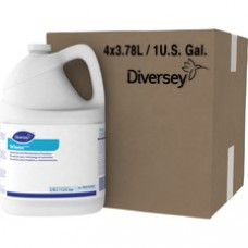 Diversey Wiwax Cleaning/Maintenance Emulsion - Liquid - 128 fl oz (4 quart) - Characteristic ScentBottle - 4 / Carton - White