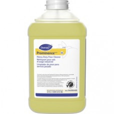 Diversey Prominence Heavy Duty Floor Cleaner - Liquid - 84.5 fl oz (2.6 quart) - Citrus Scent - 2 / Pack - Yellow
