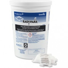 Diversey Easy Paks Neutral Odor Counteractant - Concentrate Powder - 5 oz (0.31 lb)Tub - 90 / Each - White