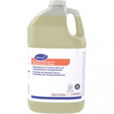 Diversey Dry Foam Shampoo & Cleaner - Liquid - 128 fl oz (4 quart) - Floral Scent - 4 / Carton - Straw