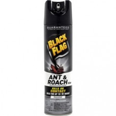 Black Flag Ant & Roach Killer Unscented - Spray - Kills Cockroaches, Ants, Silverfish, Crickets - 17.50 fl oz - Yellow - 1 Each