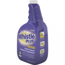 Diversey Whistle Plus Cleaner & Degreaser - Ready-To-Use Spray - 32 fl oz (1 quart) - Citrus Scent - 1 Each - Purple