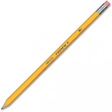 Dixon Oriole HB No. 2 Pencils - #2 Lead - Black Lead - Yellow Wood Barrel - 12 / Dozen