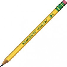 Ticonderoga Beginner Pencil with Eraser - #2 Lead - Yellow Barrel - 12 / Dozen