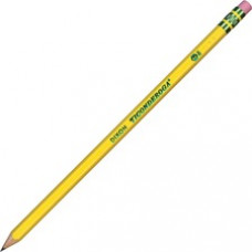 Ticonderoga No. 2 Pencils - #2 Lead - Black Lead - Yellow Wood Barrel - 96 / Pack