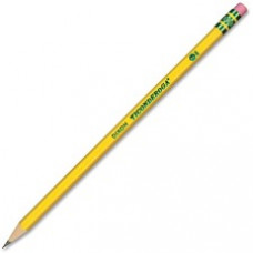 Ticonderoga No. 2 pencils - #2 Lead - Yellow Wood Barrel - 24 / Box