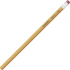 Dixon Woodcase No.2 Eraser Pencils - 12 / Box
