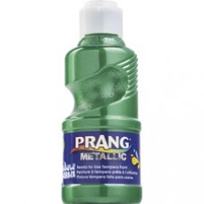 Prang Ready-to-Use Washable Metallic Paint - 8 fl oz - 1 Each - Metallic Green