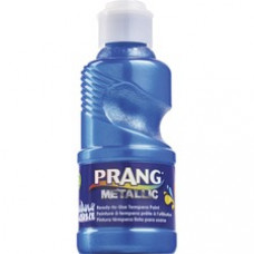 Prang Ready-to-Use Washable Metallic Paint - 8 fl oz - 1 Each - Metallic Blue