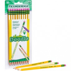 Dixon Doodle Pencils - Yellow Lead - 1 Each