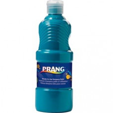 Prang Ready-To-Use Liquid Tempera Paints - 16 fl oz - 1 Each - Turquoise Blue