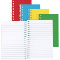Rediform Spiralbound Memo Book - 60 Sheets - Spiral - 3" x 5" - Bright White Paper - Assorted Cover - 1Each