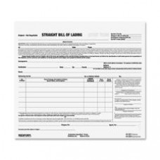 Rediform Snap-A-Way Bill of Lading Forms - 3 Part - Carbonless Copy - 8 1/2