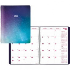 Brownline Planner - Monthly - 14 Month - December 2021 - January 2023 - Twin Wire - Multi - 11