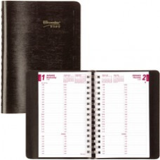 Brownline Monthly Planner - Julian Dates - Daily - 1 Year - January 2023 - December 2023 - 7:00 AM to 8:45 PM - Quarter-hourly - 1 Day Single Page Layout - 5