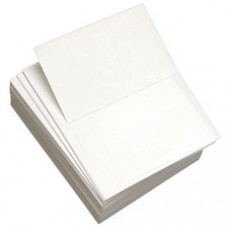 Lettermark Punched & Perforated Inkjet, Laser Copy & Multipurpose Paper - White - 92 Brightness - Letter - 8 1/2