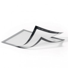 DURABLE Magnetic Folding Infoframe - 2 / Pack - Insertable, Foldable, Magnetic Back, Moisture Resistant, Dust Proof