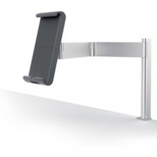 DURABLE® TABLET HOLDER Desk Mount Clamp - Swivel Arm, Fits most 7