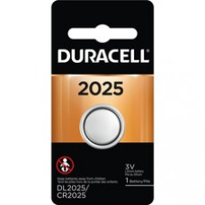Duracell Coin Cell Lithium 3V Battery - DL2025 - For Multipurpose - CR2025 - 3 V DC - Lithium (Li) - 1 Each