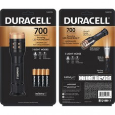 Duracell Aluminum Focusing LED Flashlight - AAA - Aircraft Aluminum - Black
