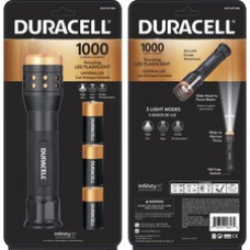 Duracell Aluminum Focusing LED Flashlight - C - Aircraft Aluminum - Black