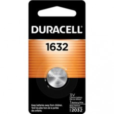 Duracell DL1632 Lithium Coin Battery - For Keyfob Transmitter - Coin Cell - 3 V DC - 1 / Each