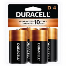 Duracell Coppertop Alkaline D Batteries - For Toy, Remote Control, Flashlight, Calculator, Clock, Radio - D - 48 / Carton