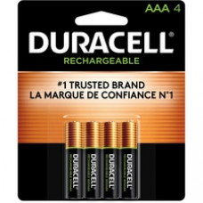 Duracell AAA Rechargeable Batteries - For Gaming Controller, Flashlight, Monitoring Device - Battery Rechargeable - AAA - 24 / Carton