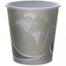 Eco-Products Evolution World PCF Hot Cups - 10 fl oz - 1000 / Carton - Multi - Polylactic Acid (PLA) - Hot Drink, Office, School, Restaurant - Recycled