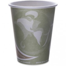 Eco-Products Evolution World PCF Hot Cups - 12 fl oz - 50 / Pack - Multi - Polylactic Acid (PLA), Plastic - Hot Drink, Office, School, Restaurant - Recycled