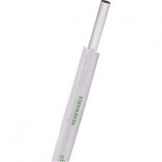 Eco-Products Wrapped Jumbo Paper Straws - 7.8