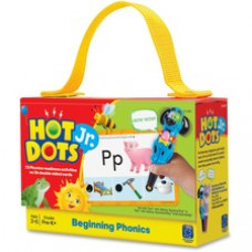 Educational Insights Beginning Phonics Hot Dots Junior Card Set - Word