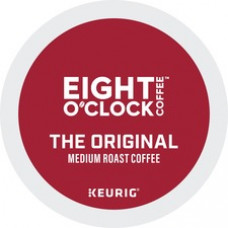 Eight O'Clock K-Cup Coffee - Compatible with Keurig Brewer - Medium - 24 / Box